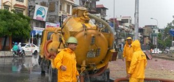 Dịch vụ hút bể phốt tại Thanh Trì sạch 100%