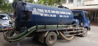 Cam kết: Hút bể phốt tại Cao Đạt rẻ nhất HN