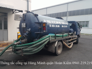 Thông tắc cống tại Hàng Mành quận Hoàn Kiếm 0974.105.606