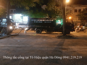 Thông tắc cống tại Tô Hiệu quận Hà Đông 0974.105.606
