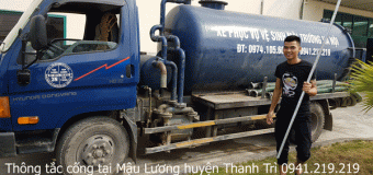 Thông tắc cống tại Mậu Lương huyện Thanh Trì 0941.219.219