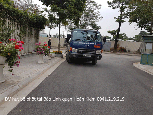 DV hút bể phốt tại Bảo Linh quận Hoàn Kiếm 0941.219.219