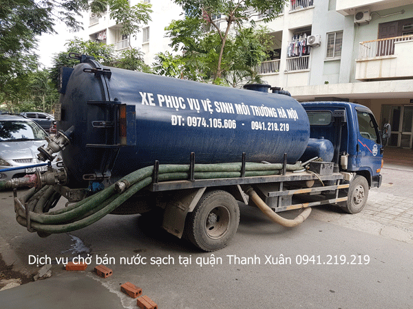 Dịch vụ chở bán nước sạch tại quận Thanh Xuân 0941.219.219