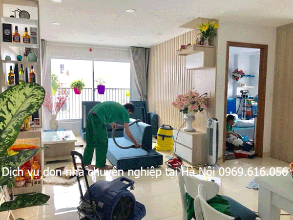 Dịch vụ dọn nhà chuyên nghiệp tại Hà Nội 0969.616.056